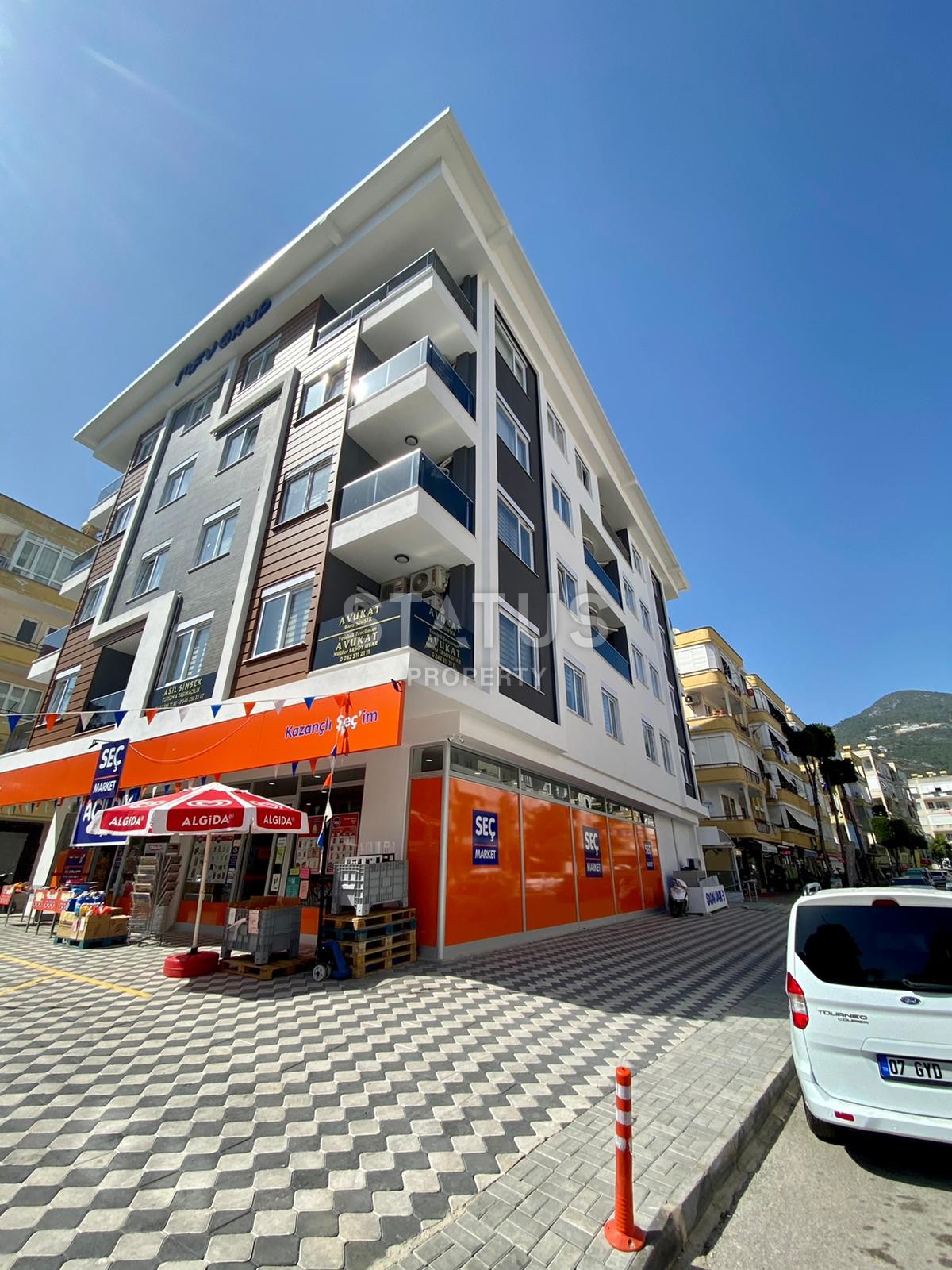 One-bedroom unfurnished apartment in the center of Alanya, 53m2 фото 25