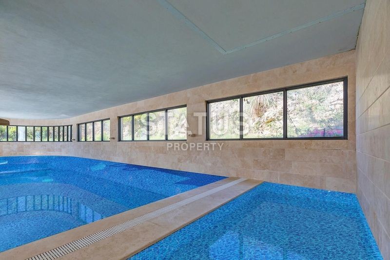 Luxurious duplex in Kestel with an equipped terrace and sea views, 186m2 фото 9