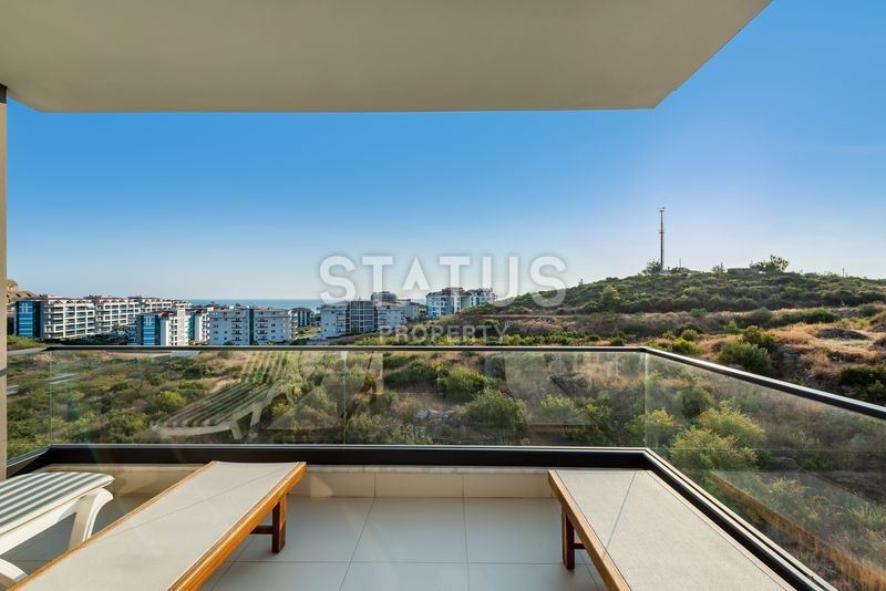 Luxurious duplex in Kestel with an equipped terrace and sea views, 186m2 фото 24