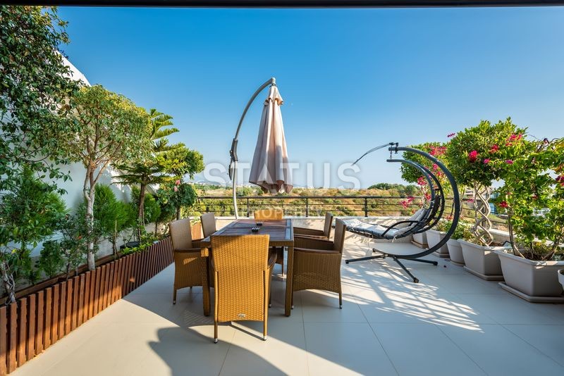 Luxurious duplex in Kestel with an equipped terrace and sea views, 186m2 фото 25