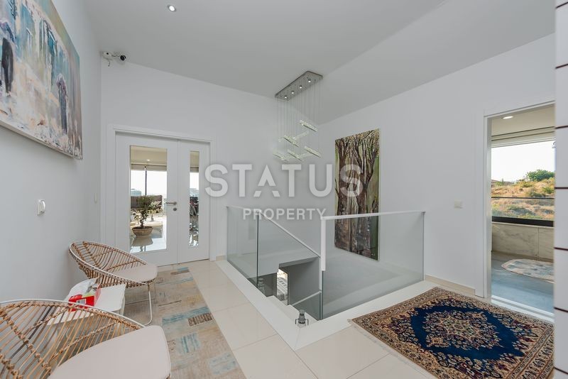 Luxurious duplex in Kestel with an equipped terrace and sea views, 186m2 фото 29