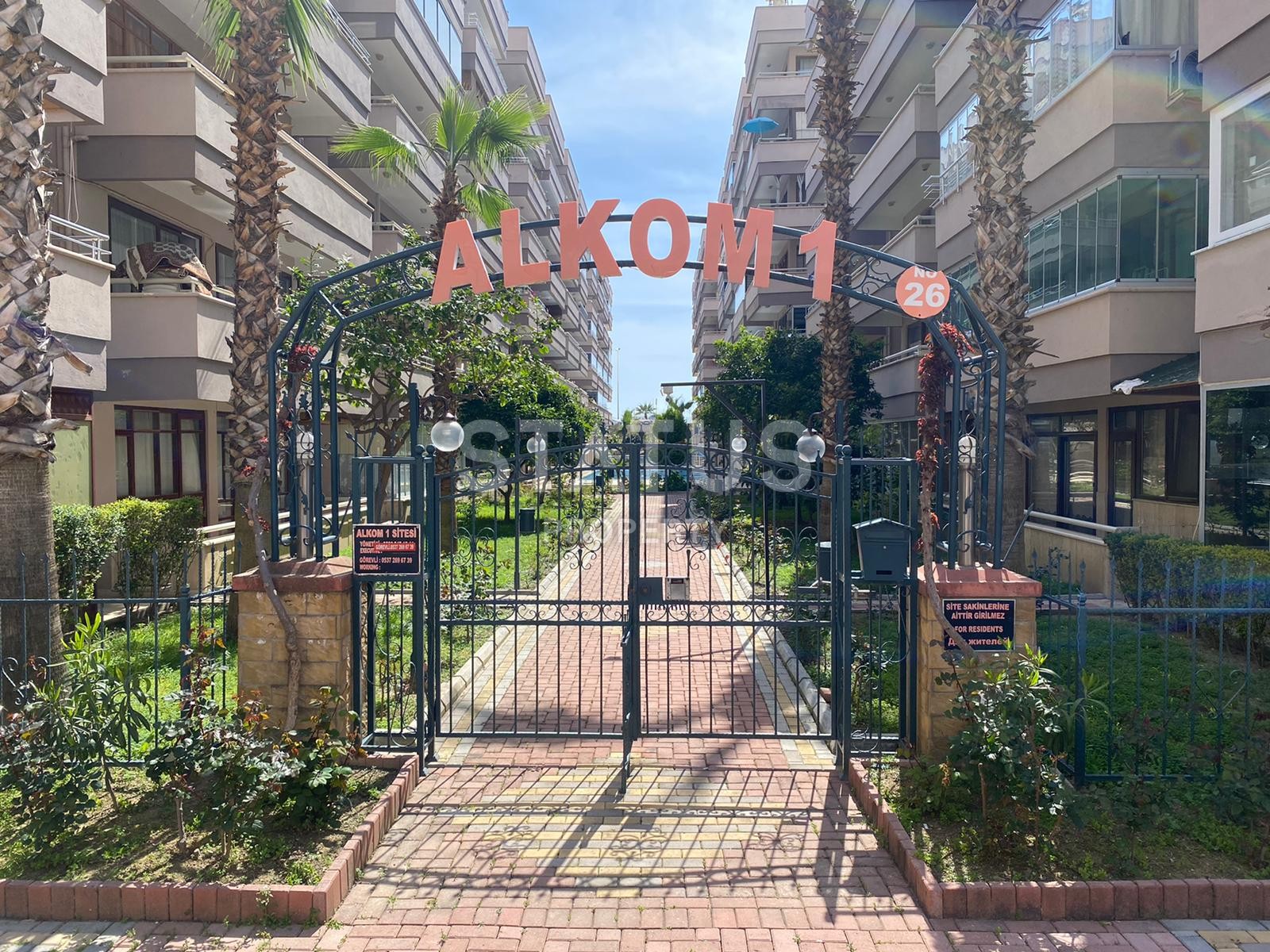 Квартира в комплексе на первой линии моря, 1+1 65 м2 фото 1