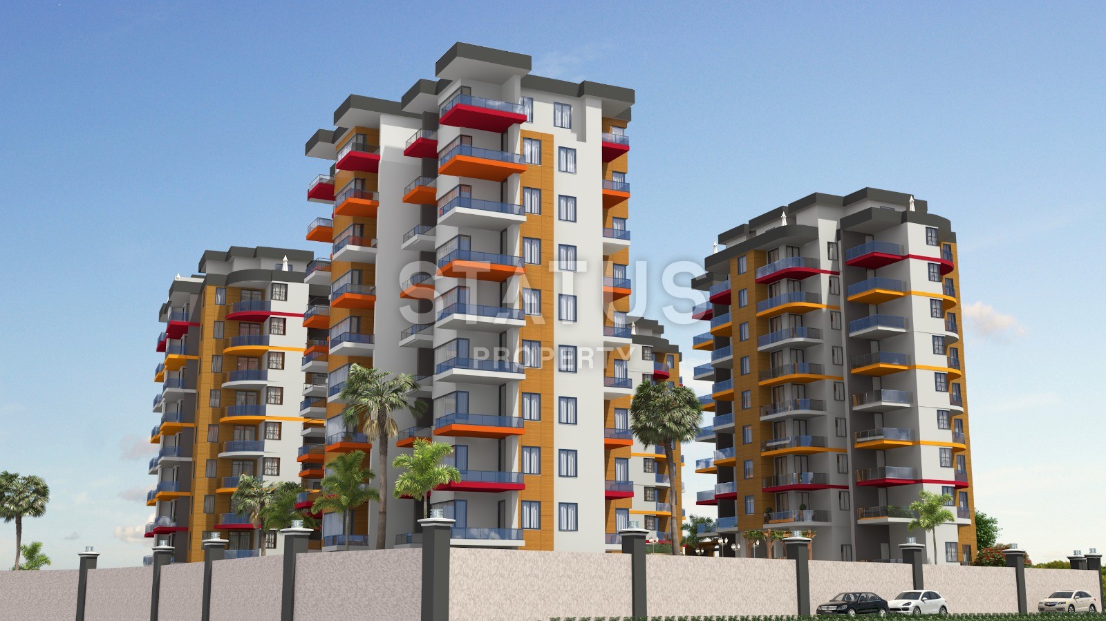 Отличный проект с различными планировками и инфраструктурой в Махмутларе, 52 – 133 м2 фото 9