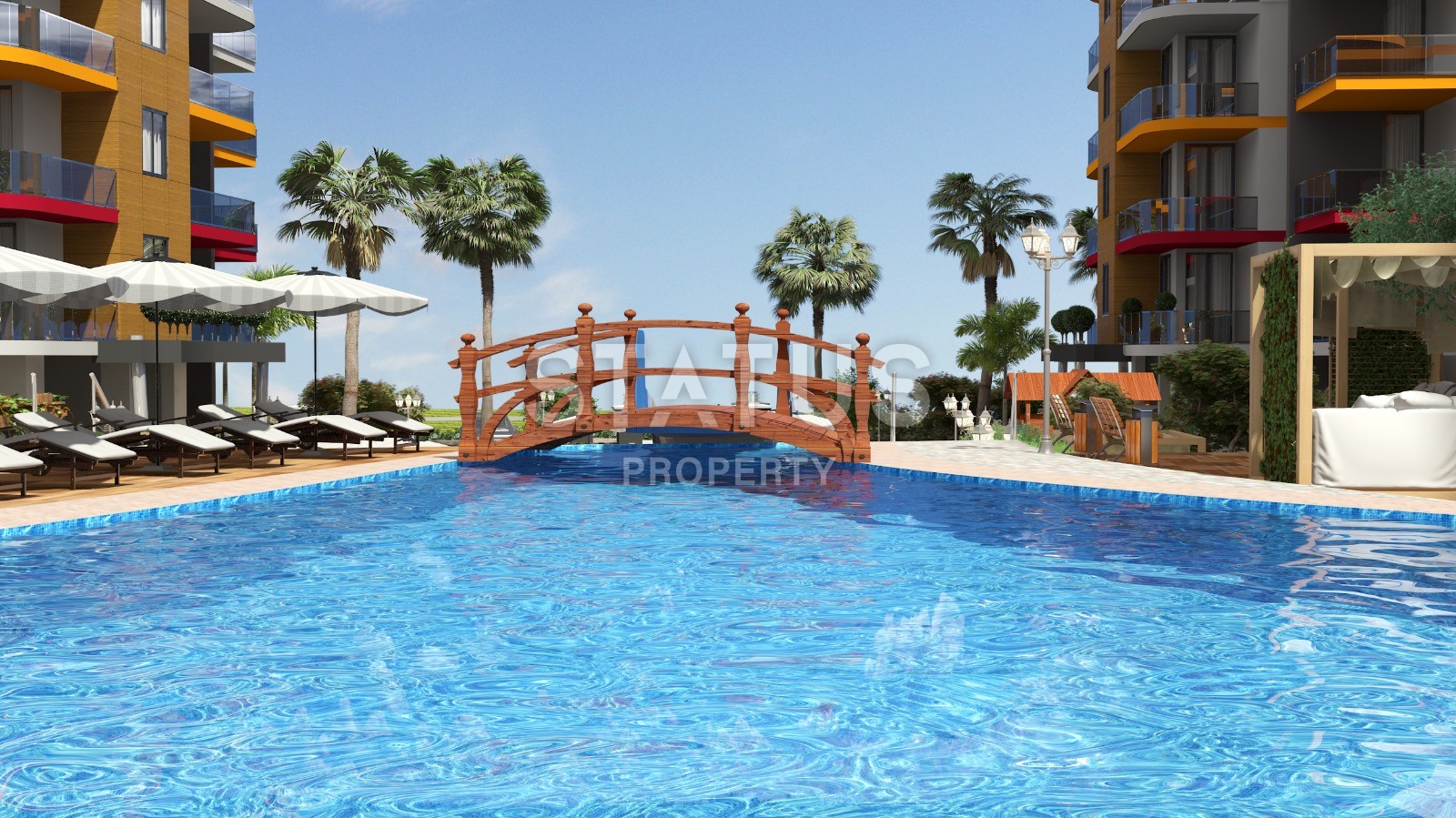 Отличный проект с различными планировками и инфраструктурой в Махмутларе, 52 – 133 м2 фото 15