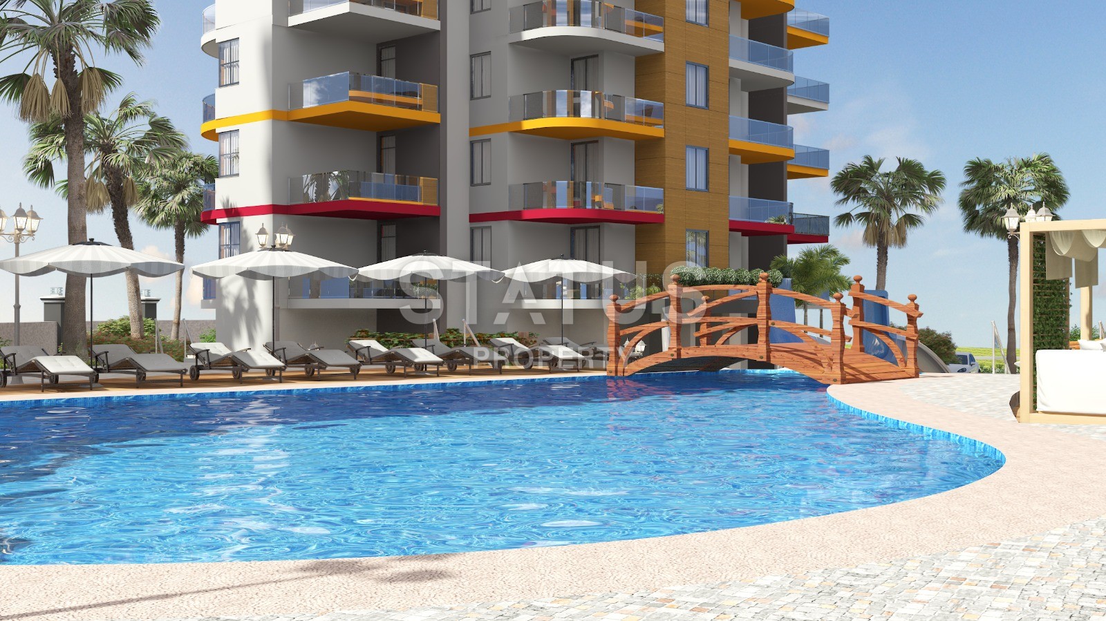 Отличный проект с различными планировками и инфраструктурой в Махмутларе, 52 – 133 м2 фото 17