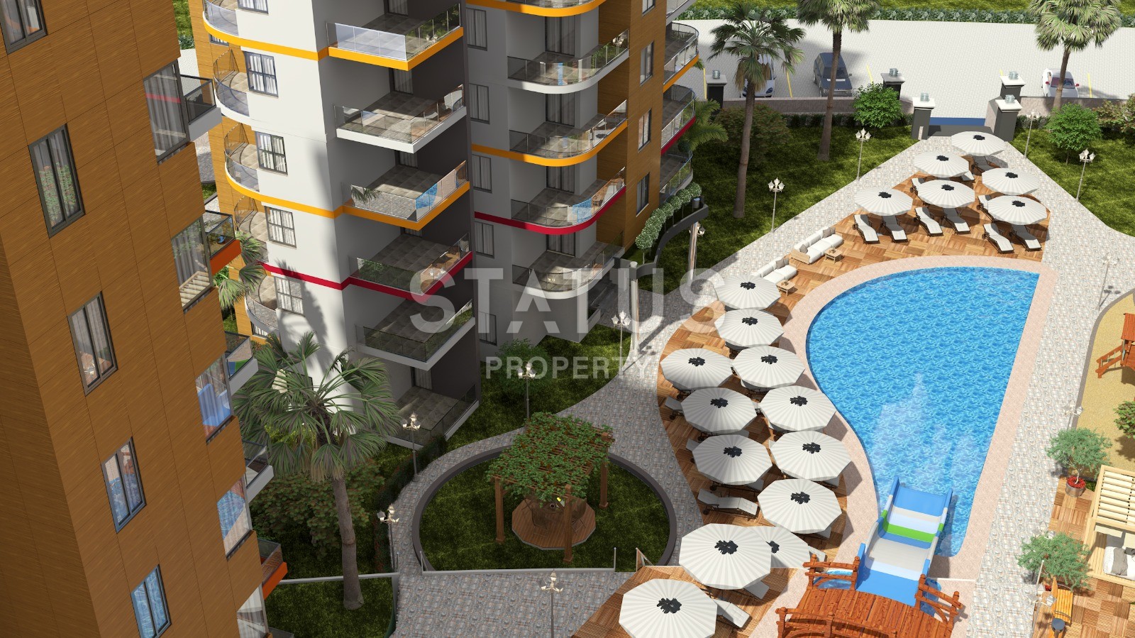 Отличный проект с различными планировками и инфраструктурой в Махмутларе, 52 – 133 м2 фото 18