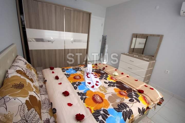 Apartment 1+1 with furniture and appliances, 55 m2 in Mahmutlar. фото 21