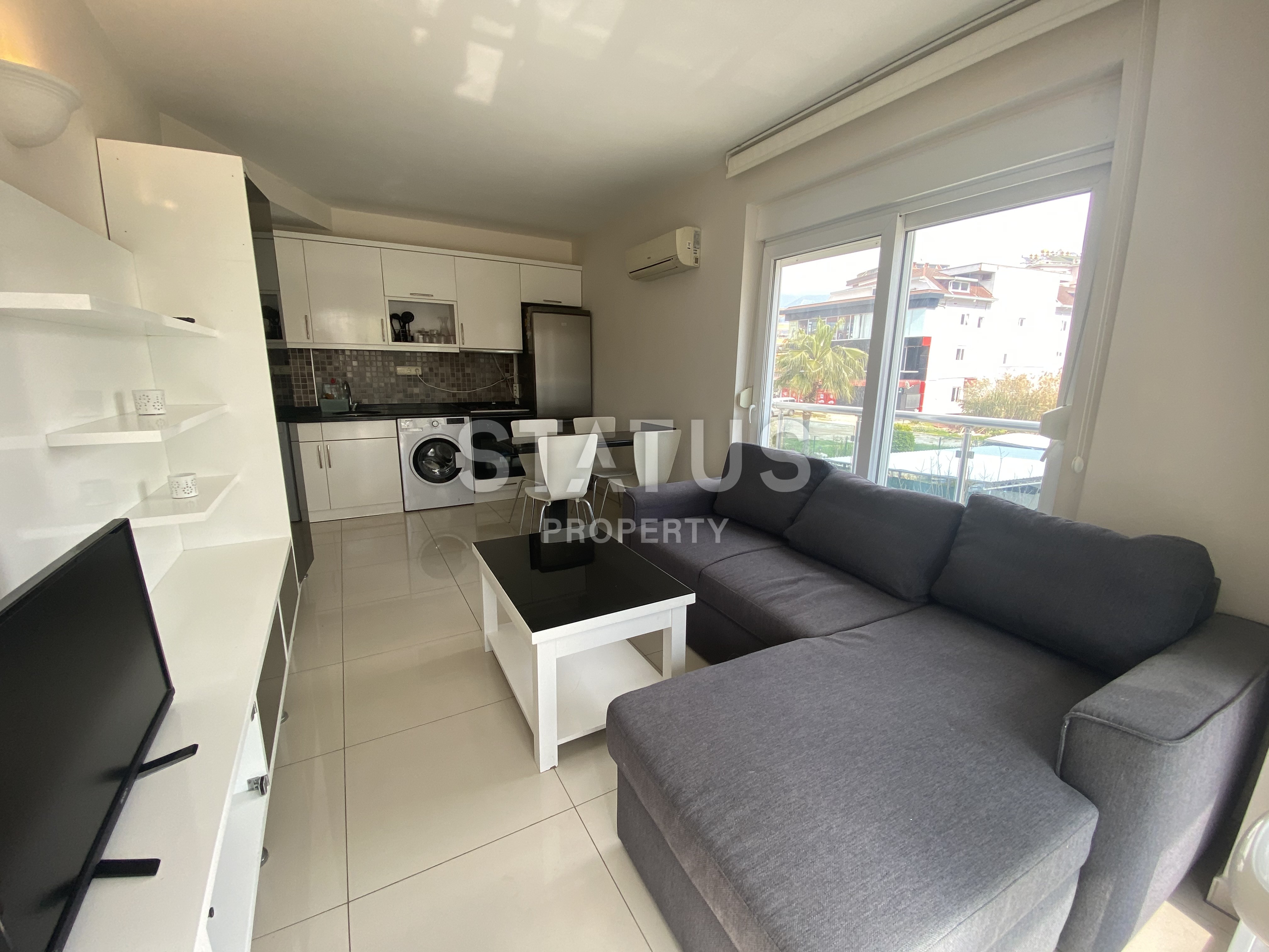 Furnished apartment 1+1 in Oba, 55 m2 фото 4