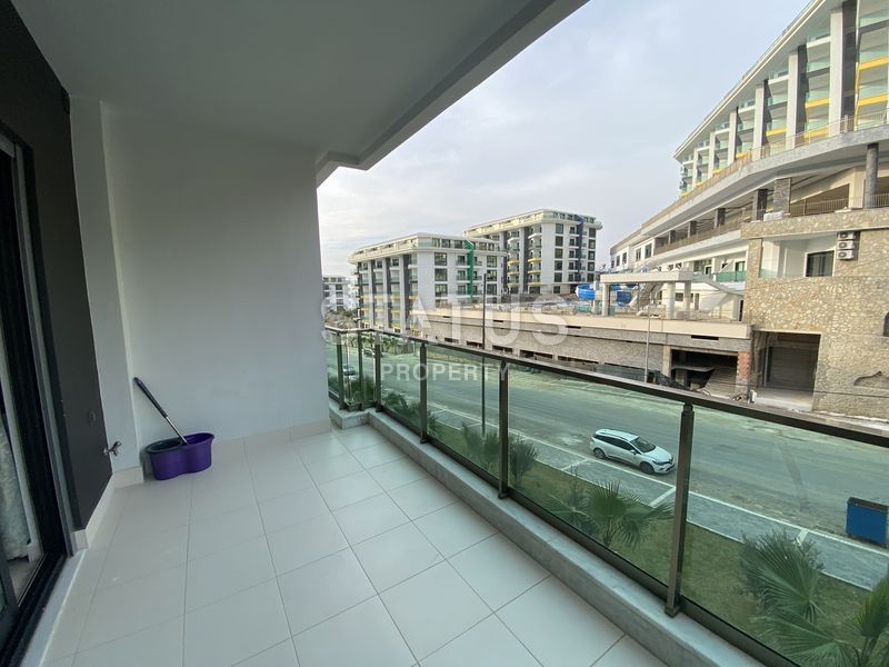 Меблированная квартира планировки 2+1, 105 м2 с видом на море в комплексе класса люкс, район Каргыджак, Аланья фото 14