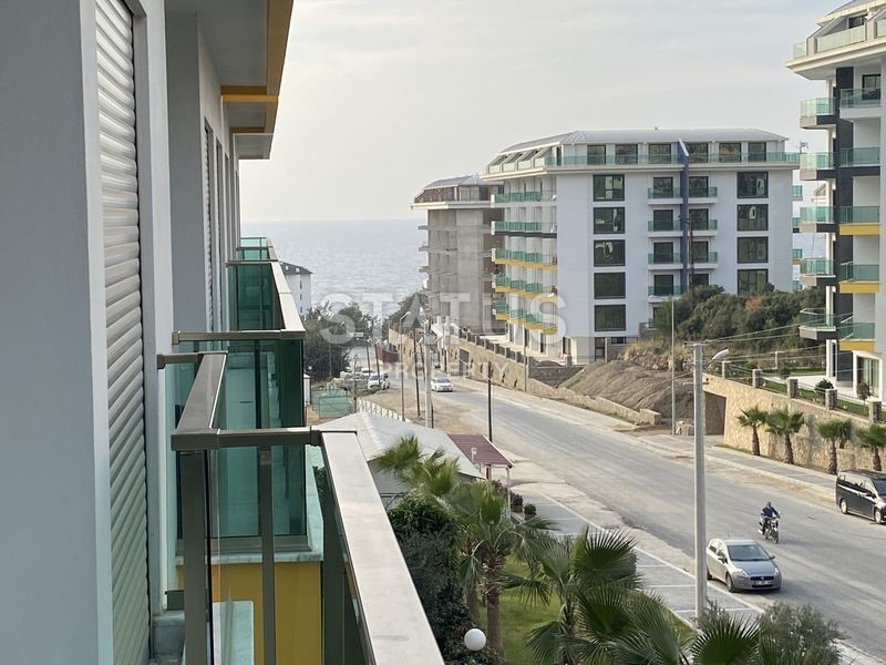 Меблированная квартира планировки 2+1, 105 м2 с видом на море в комплексе класса люкс, район Каргыджак, Аланья фото 16