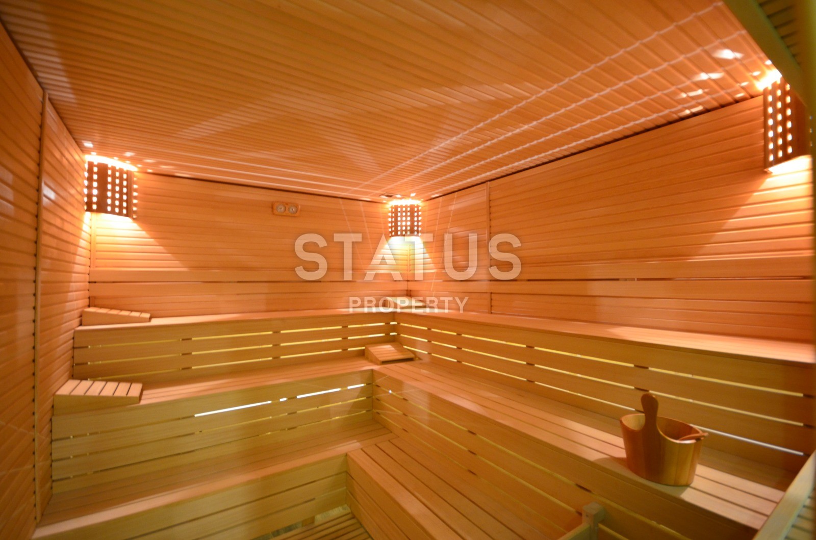 Меблированная квартира планировки 2+1, 105 м2 с видом на море в комплексе класса люкс, район Каргыджак, Аланья фото 23