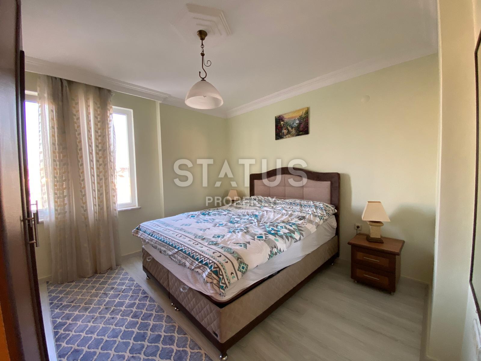 Большая по площади трехкомнатная меблированная квартира в центре Алании, 125m2 фото 19