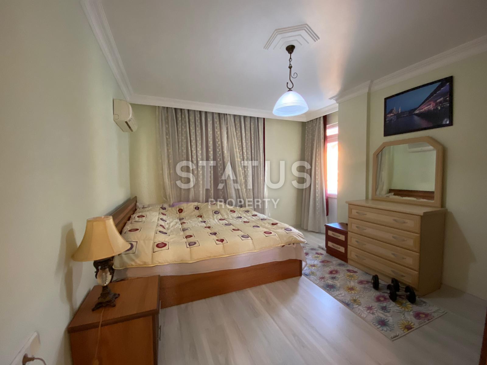 Большая по площади трехкомнатная меблированная квартира в центре Алании, 125m2 фото 22