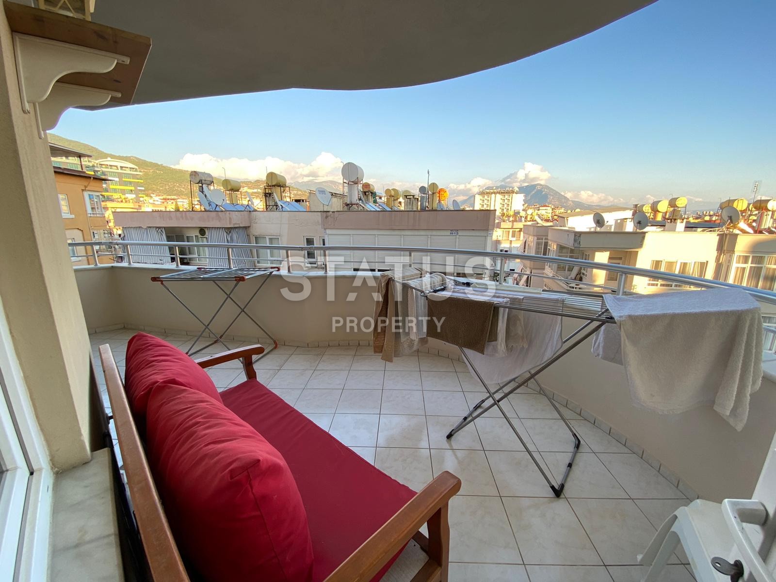 Большая по площади трехкомнатная меблированная квартира в центре Алании, 125m2 фото 26