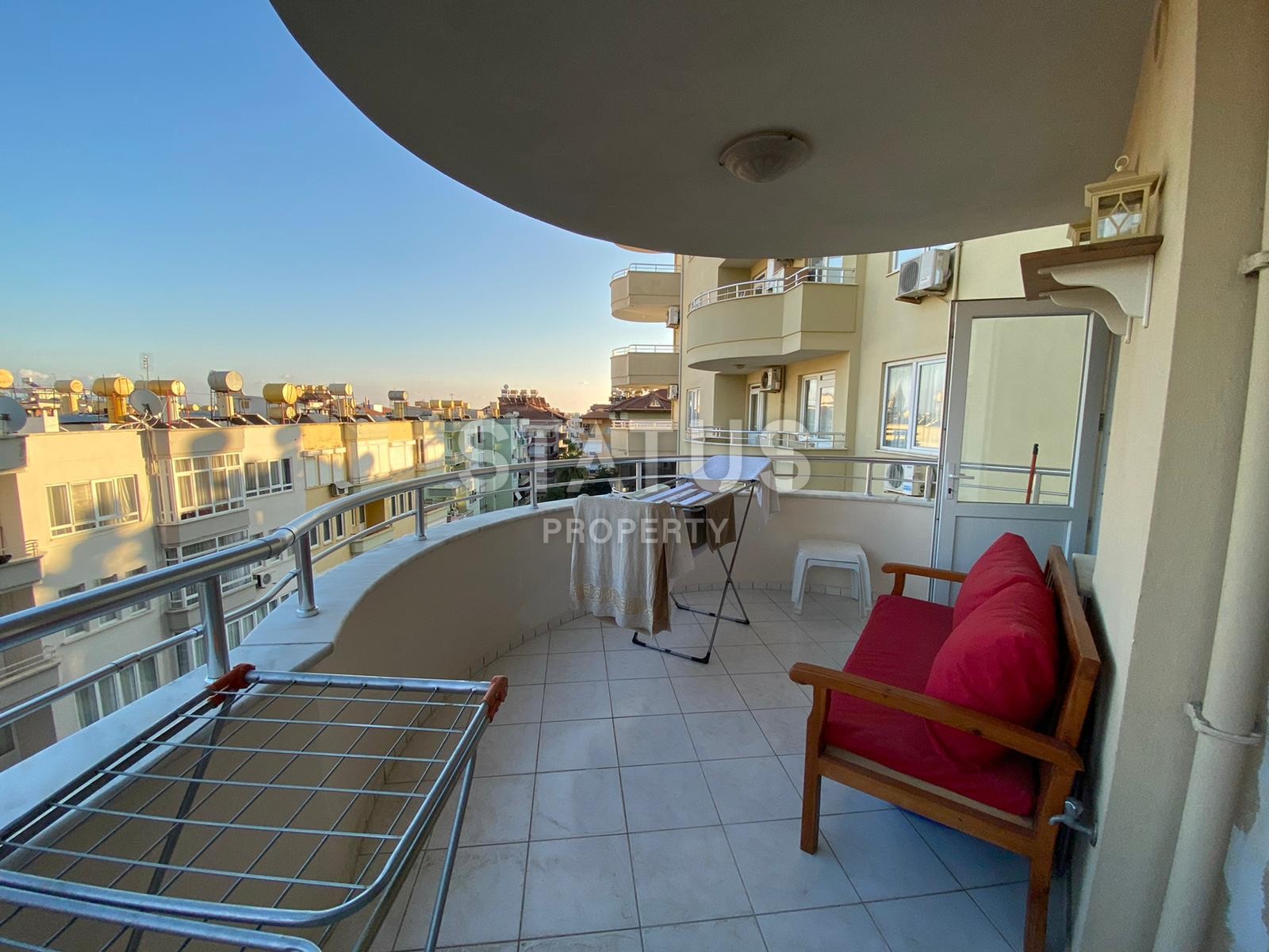 Большая по площади трехкомнатная меблированная квартира в центре Алании, 125m2 фото 29