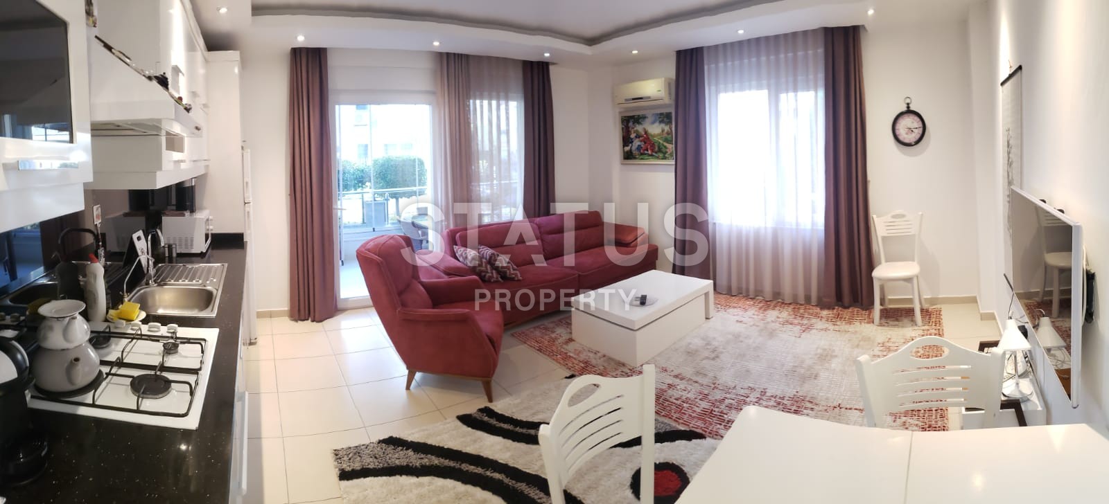 Меблированная квартира 1+1 в самом центре города, 65 м2 фото 3