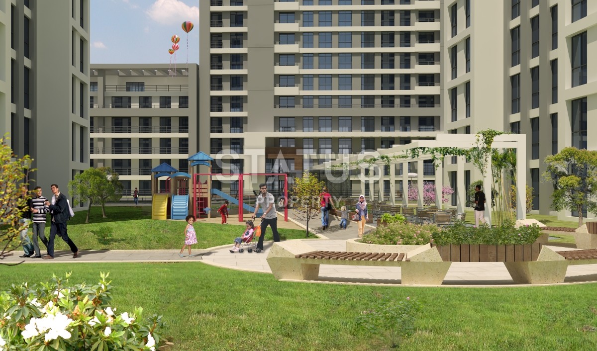 Апартаменты разных планировок в новом комплексе района Эсенъюрт в Стамбуле. Супер цены! фото 7