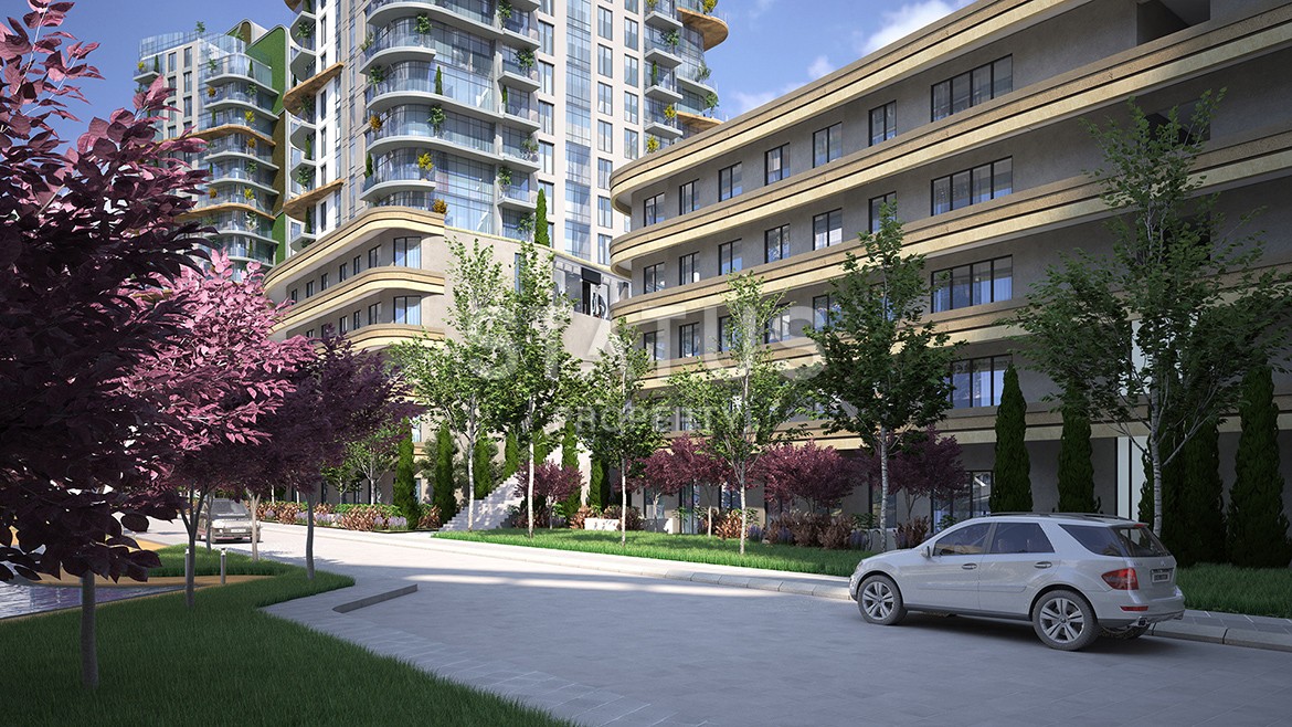 Инвестиционный проект в престижном районе Бахчелиэвлер. Апартаменты 77 – 284 м2. Стамбул. фото 12