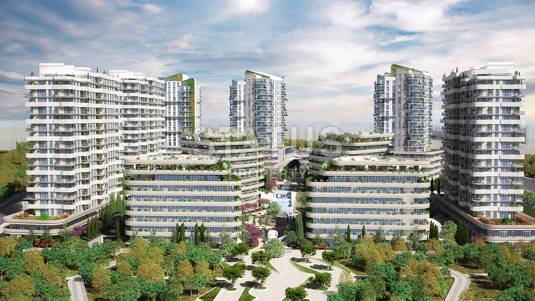 Инвестиционный проект в престижном районе Бахчелиэвлер. Апартаменты 77 – 284 м2. Стамбул. фото 19