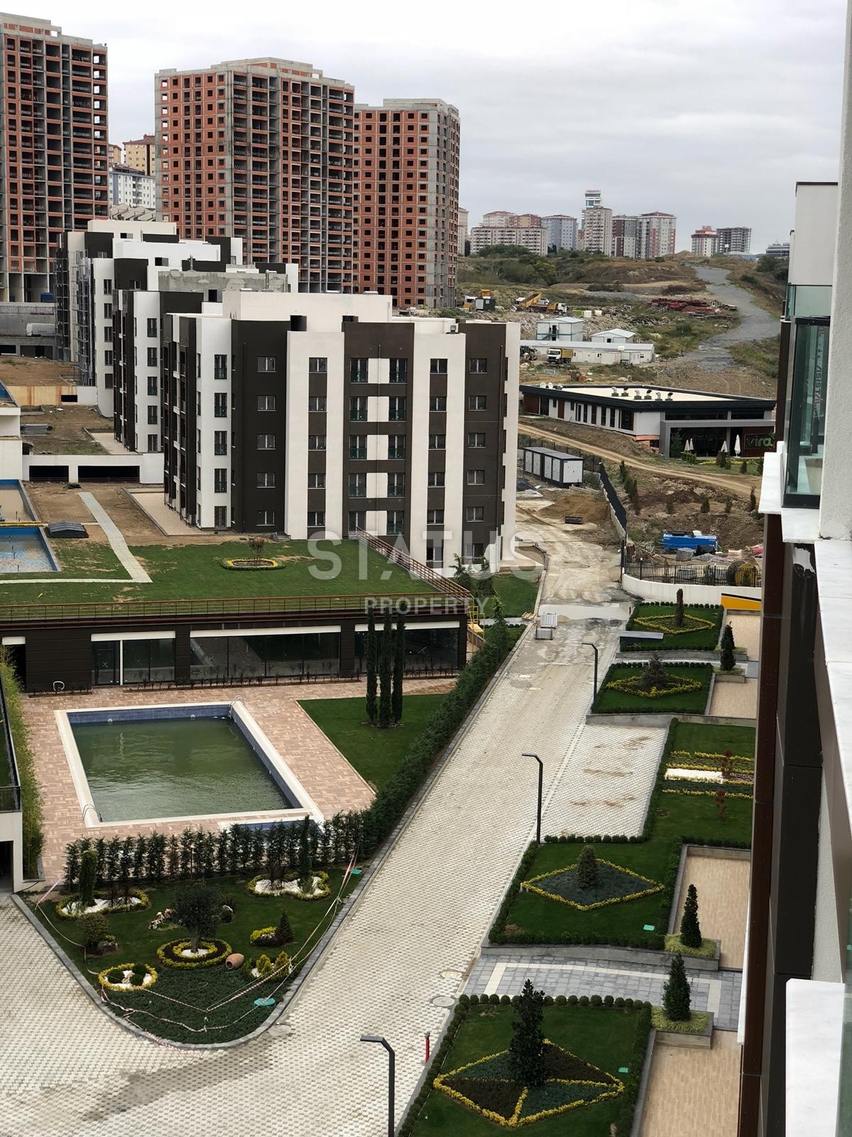 Апартаменты с хорошим видом в окружении природы и недалеко от побережья в Бейликдюзю. фото 9