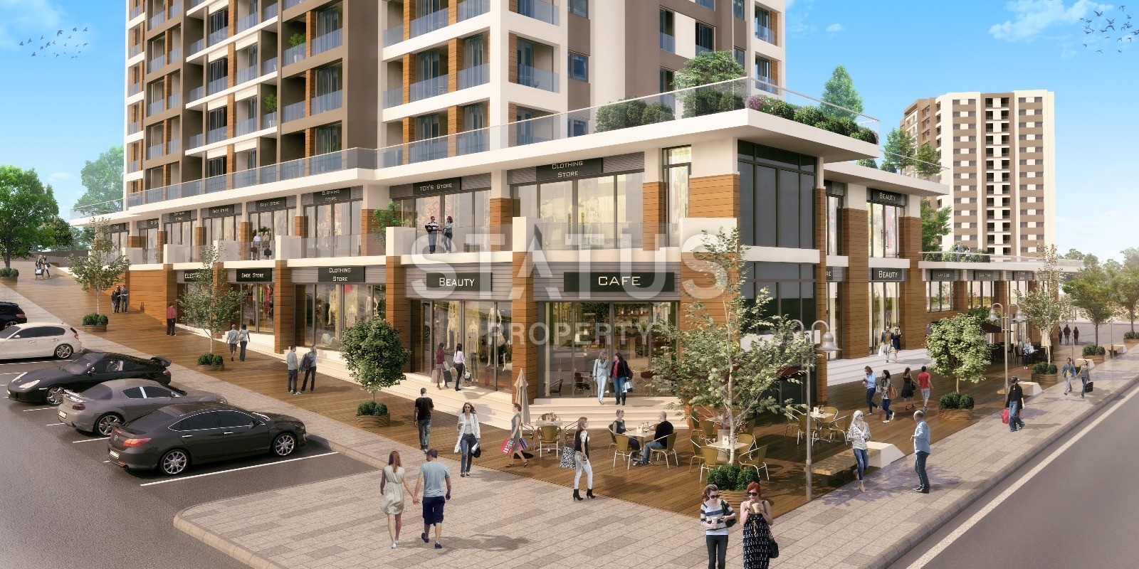 Апартаменты с хорошим видом в окружении природы и недалеко от побережья в Бейликдюзю. фото 18