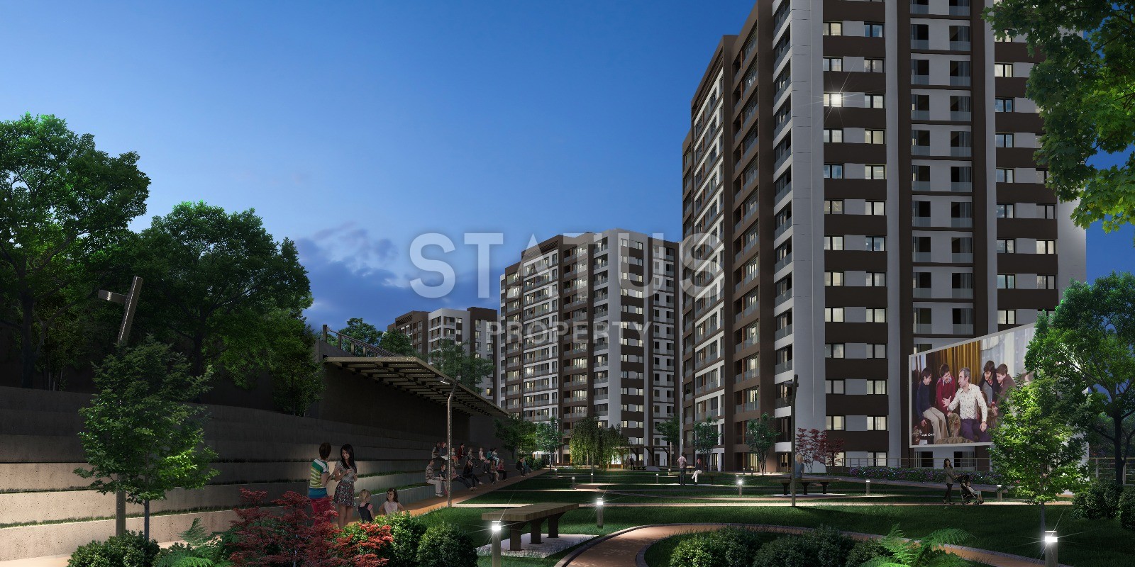 Апартаменты с хорошим видом в окружении природы и недалеко от побережья в Бейликдюзю. фото 19