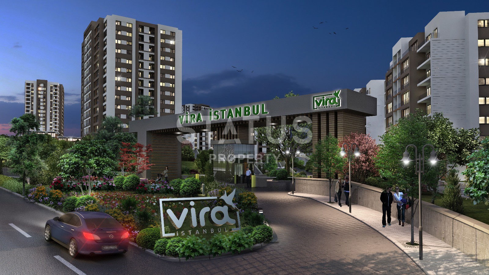 Апартаменты с хорошим видом в окружении природы и недалеко от побережья в Бейликдюзю. фото 21