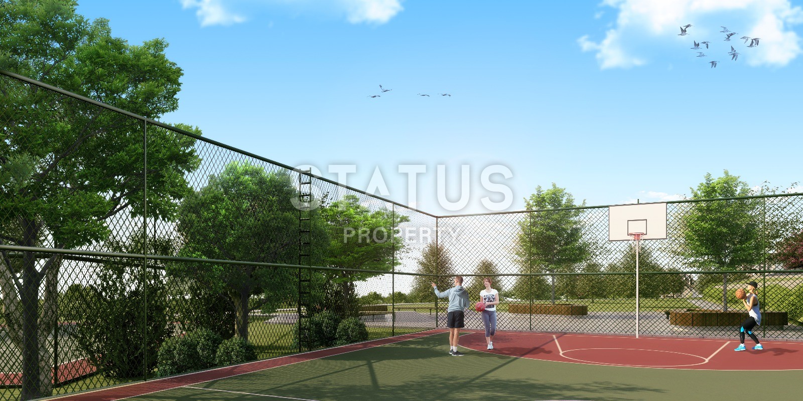 Апартаменты с хорошим видом в окружении природы и недалеко от побережья в Бейликдюзю. фото 22