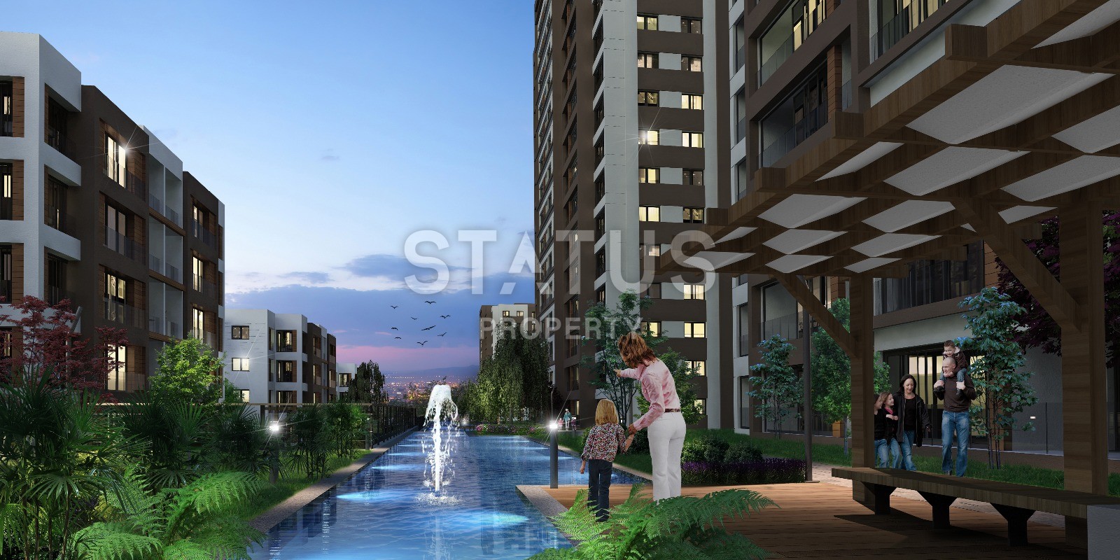 Апартаменты с хорошим видом в окружении природы и недалеко от побережья в Бейликдюзю. фото 23