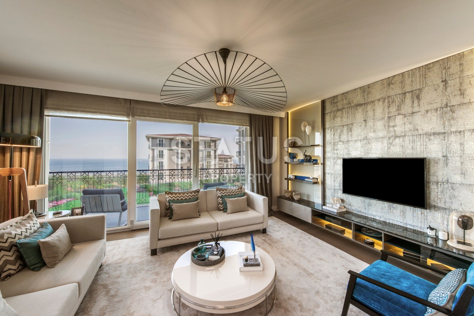 Элитные апартаменты от 1+1 до вилл на побережье, в самом грандиозном комплексе класса Люкс. Бейликдюзю, Стамбул. фото 5