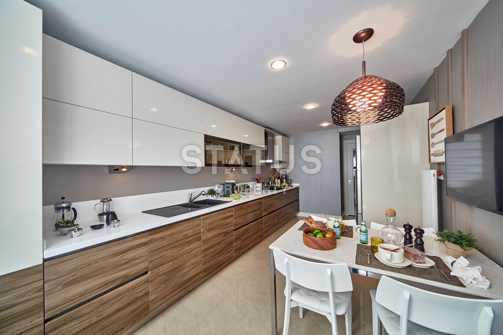 Элитные апартаменты от 1+1 до вилл на побережье, в самом грандиозном комплексе класса Люкс. Бейликдюзю, Стамбул. фото 16