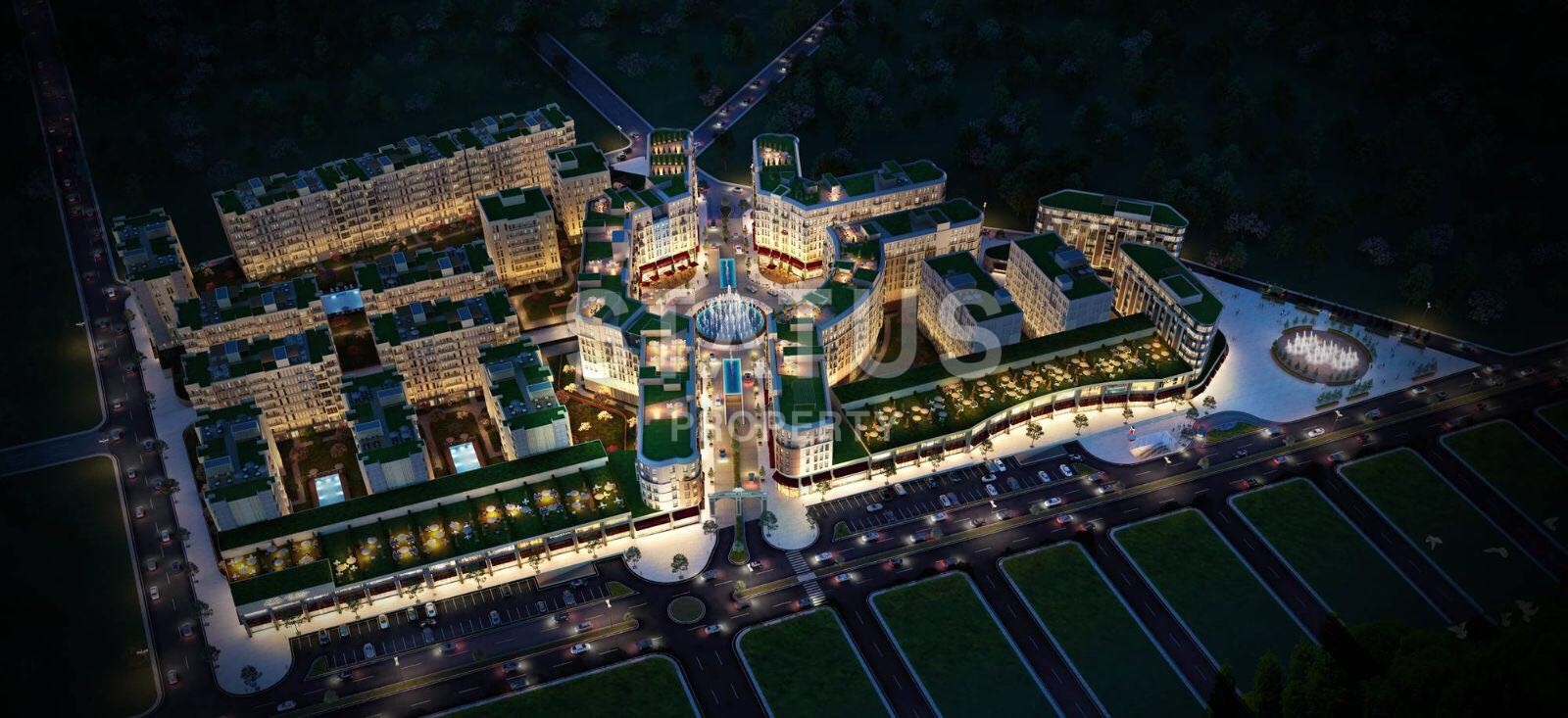 Роскошные апартаменты разных планировок от 66 до 225 м2 с отличной локацией в Эсенюрте, Стамбул. фото 3