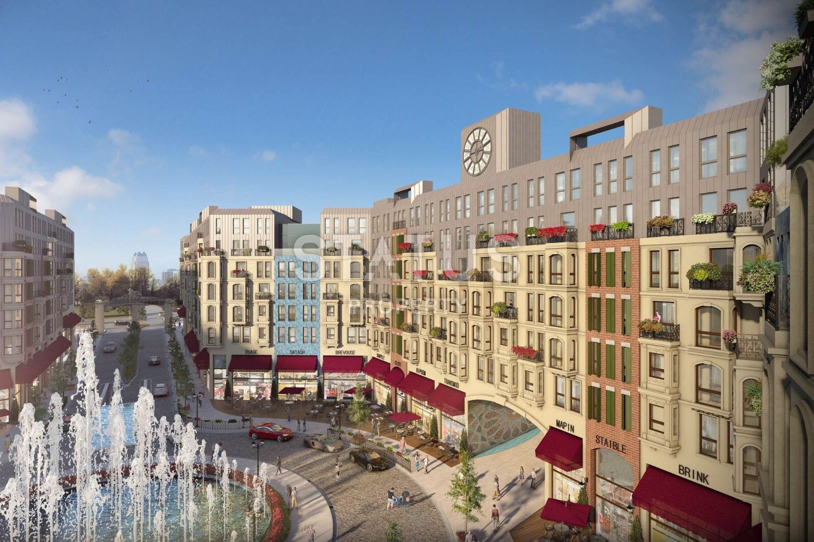 Роскошные апартаменты разных планировок от 66 до 225 м2 с отличной локацией в Эсенюрте, Стамбул. фото 4