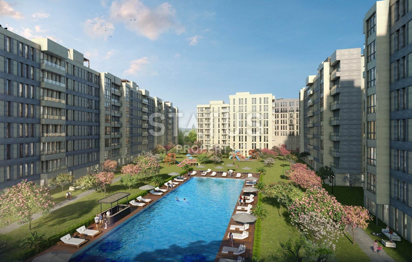 Роскошные апартаменты разных планировок от 66 до 225 м2 с отличной локацией в Эсенюрте, Стамбул. фото 7