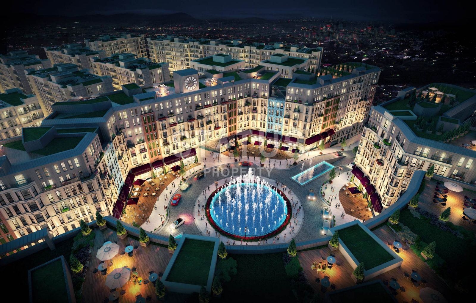 Роскошные апартаменты разных планировок от 66 до 225 м2 с отличной локацией в Эсенюрте, Стамбул. фото 10