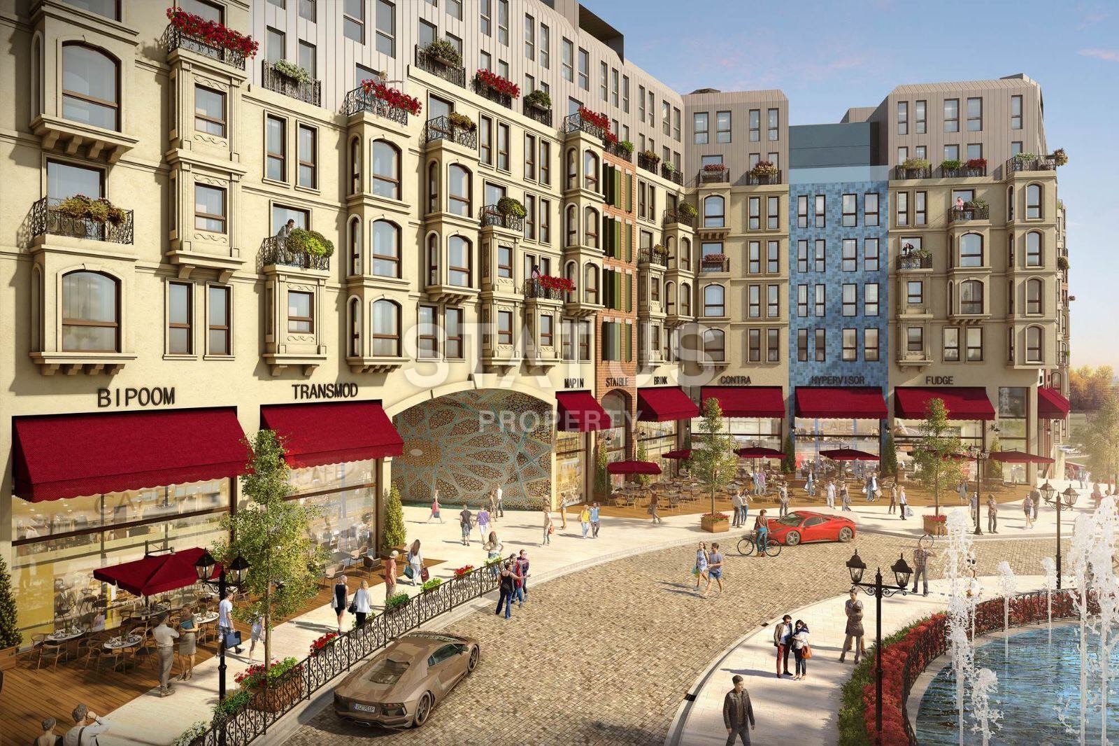 Роскошные апартаменты разных планировок от 66 до 225 м2 с отличной локацией в Эсенюрте, Стамбул. фото 12