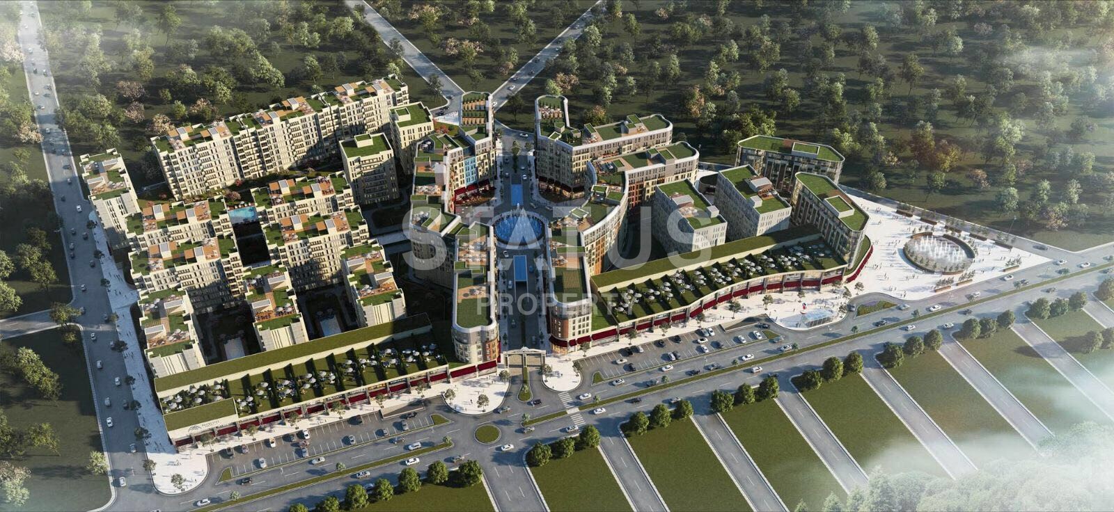 Роскошные апартаменты разных планировок от 66 до 225 м2 с отличной локацией в Эсенюрте, Стамбул. фото 14