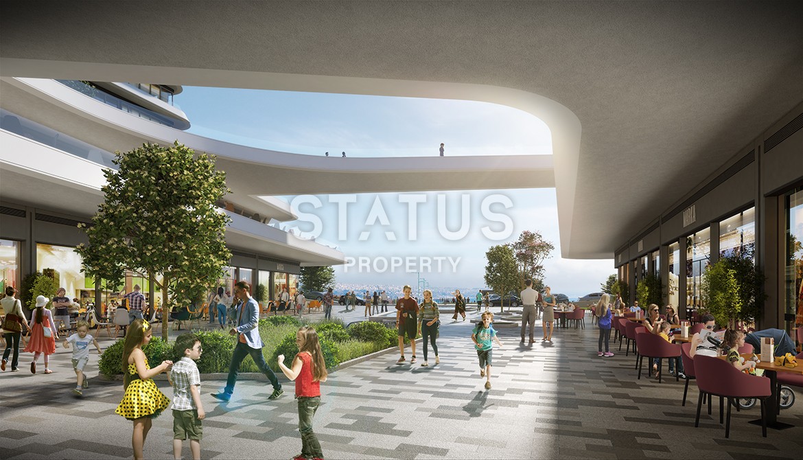 Многокомнатные апартаменты в комплексе Премиум класса на побережье Мраморного моря. Буюкчекмедже, Стамбул. фото 13