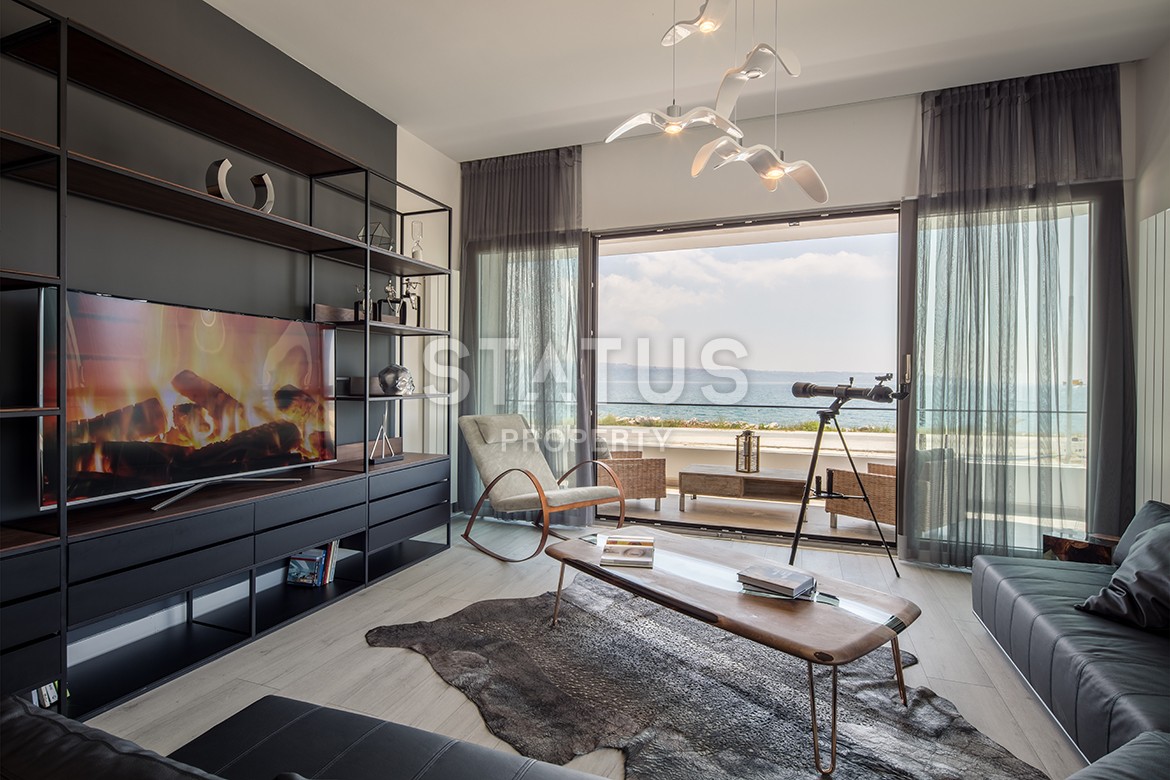 Многокомнатные апартаменты в комплексе Премиум класса на побережье Мраморного моря. Буюкчекмедже, Стамбул. фото 30