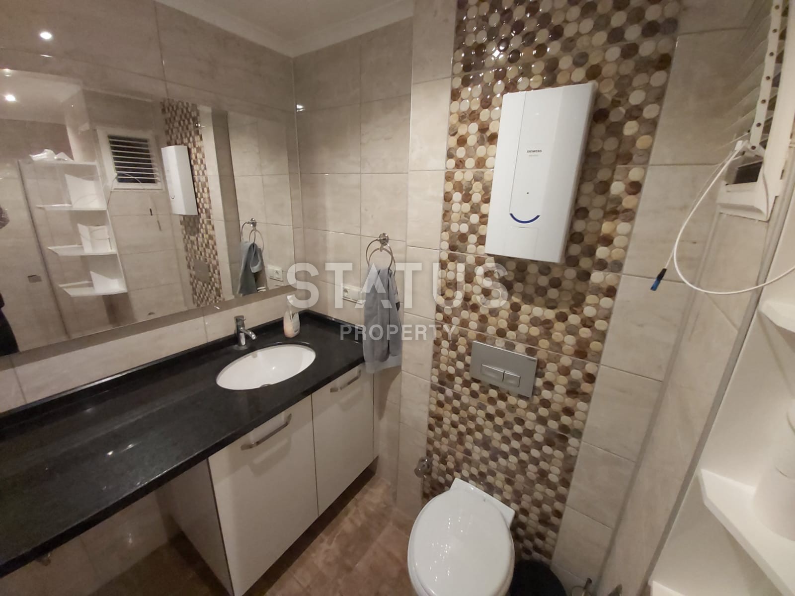 Просторная трехкомнатная квартира в районе Тосмур, 110м2 фото 17