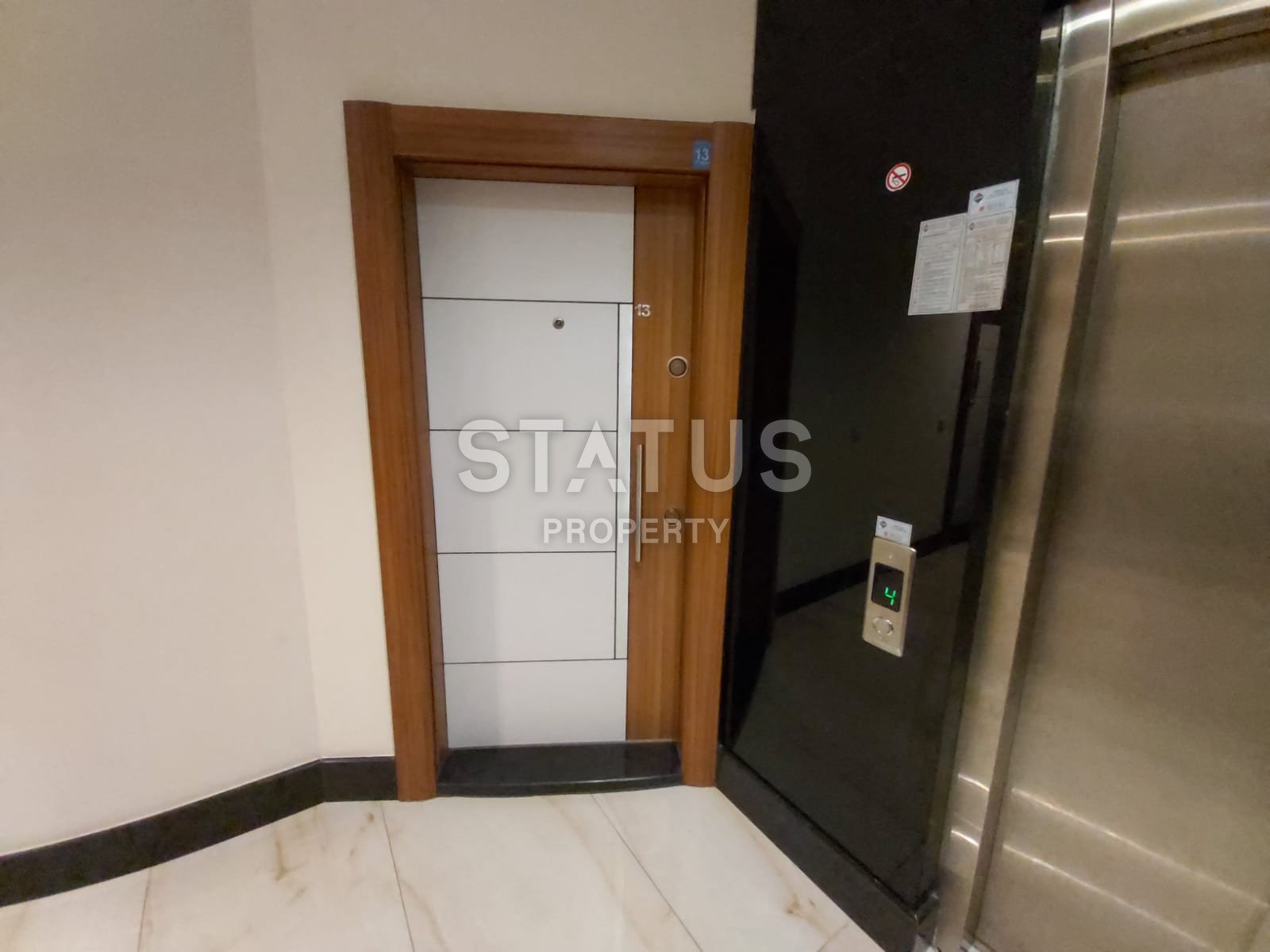 Просторная трехкомнатная квартира в районе Тосмур, 110м2 фото 22