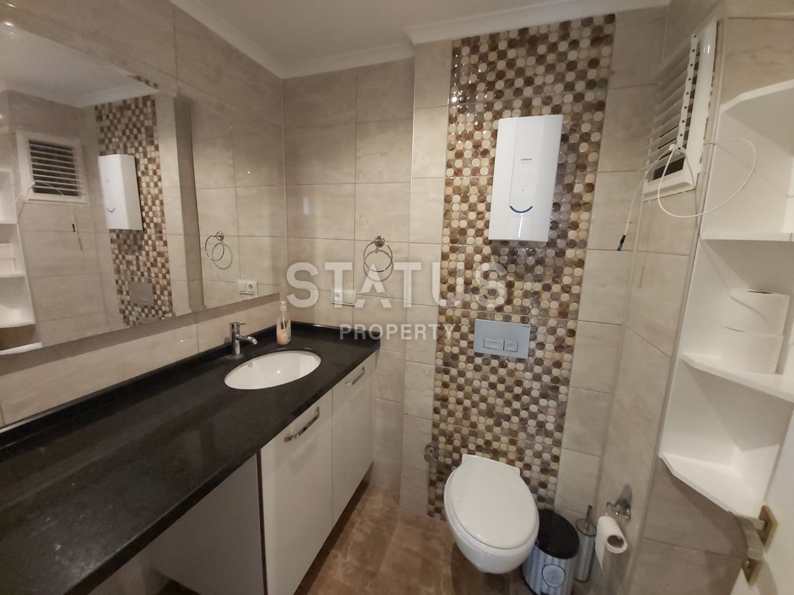 Просторная трехкомнатная квартира в районе Тосмур, 110м2 фото 25