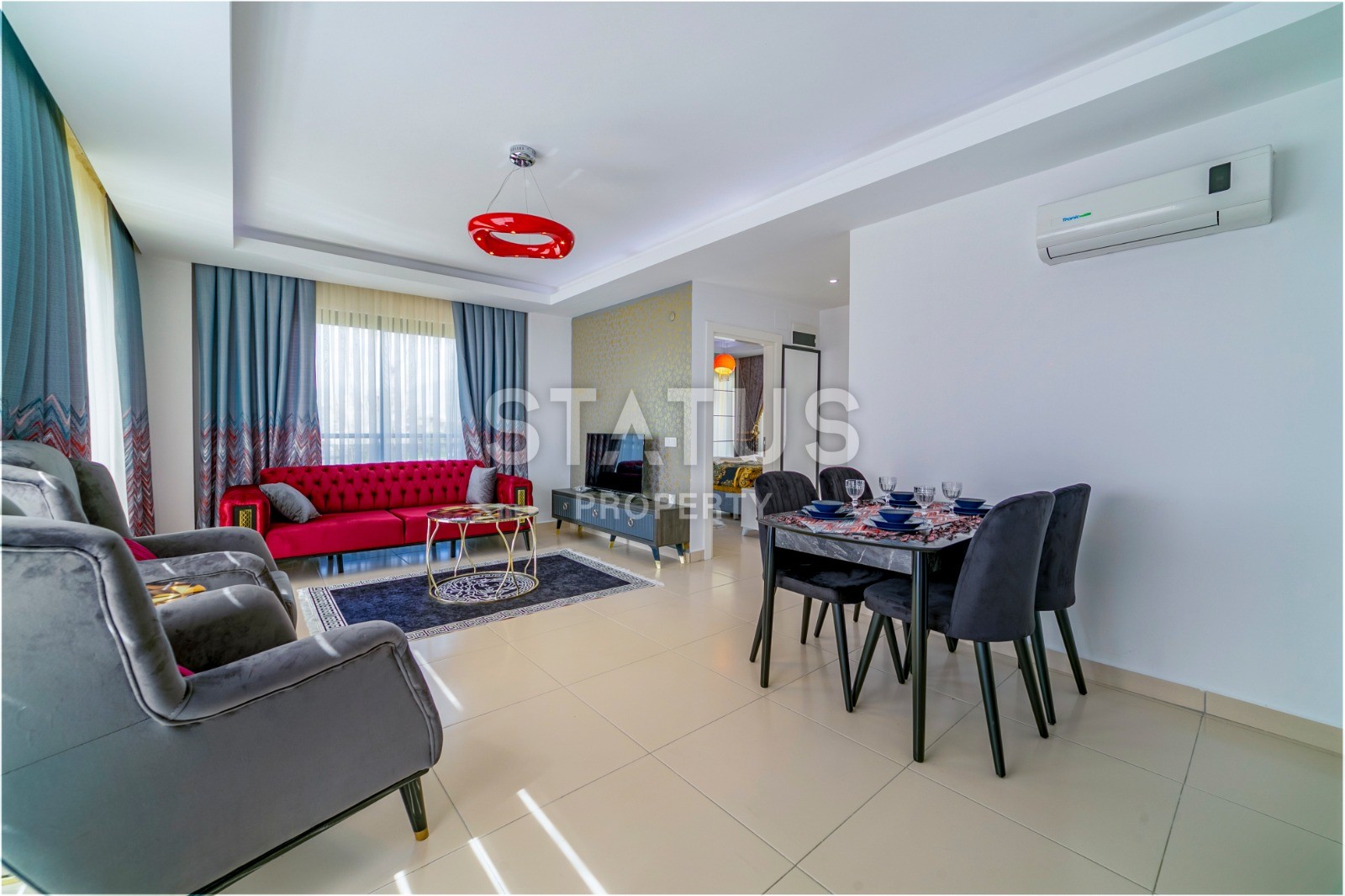 Квартира с новой мебелью и видом на море в Кестеле, 1+1 65 м2 фото 5