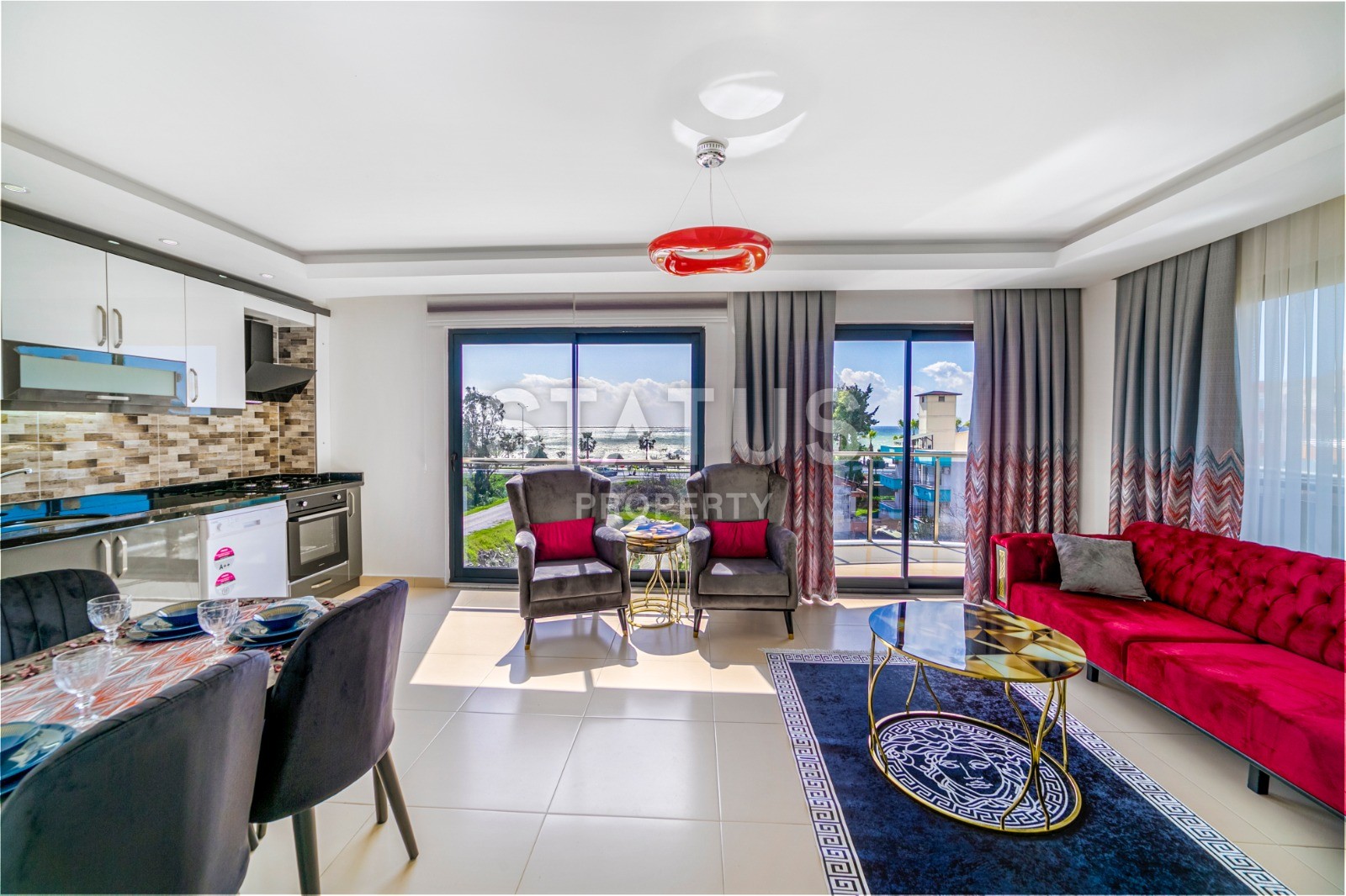 Квартира с новой мебелью и видом на море в Кестеле, 1+1 65 м2 фото 9