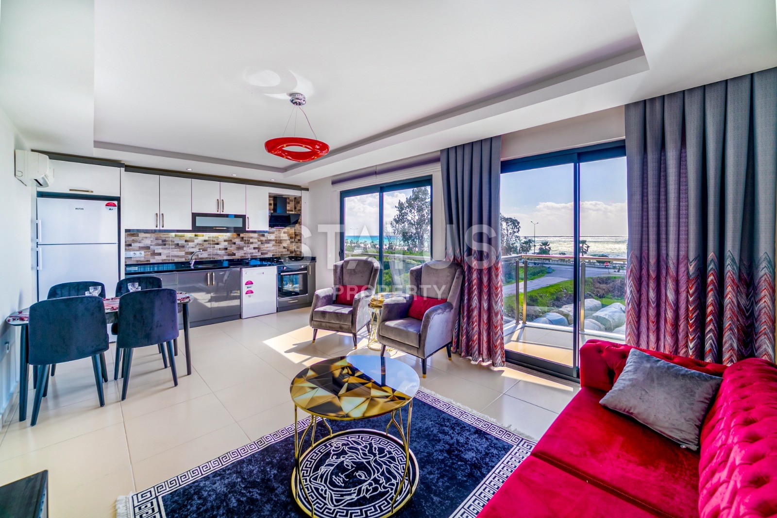 Квартира с новой мебелью и видом на море в Кестеле, 1+1 65 м2 фото 13