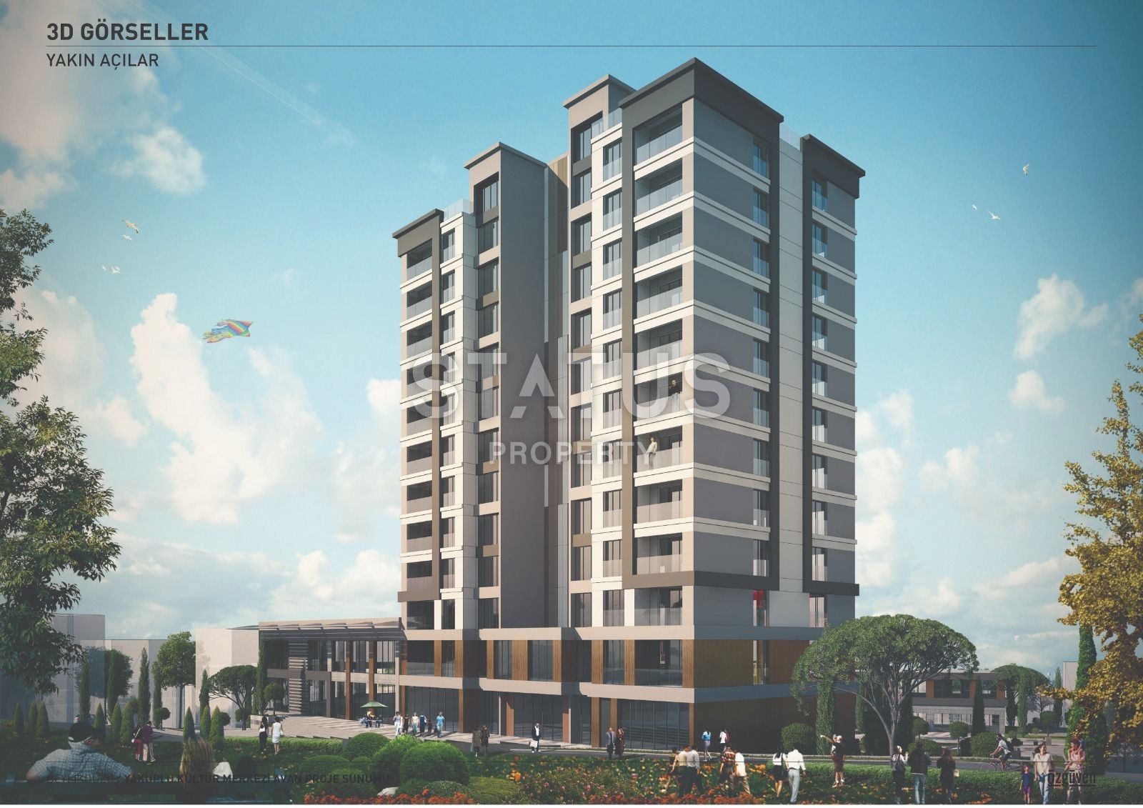 Апартаменты 1+1, 2+1, 3+1 в новом бутик-комплексе. Отличные цены. Бейликдюзу, Стамбул фото 6