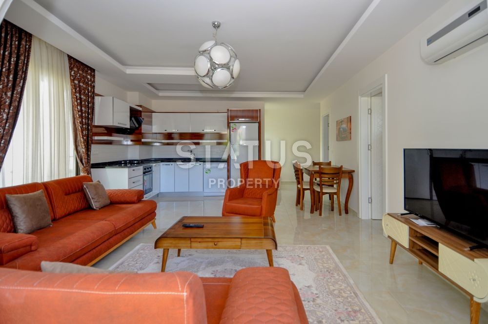 Меблированная большая двухкомнатная квартира в отличном районе Махмутлар, 90 кв.м. фото 10