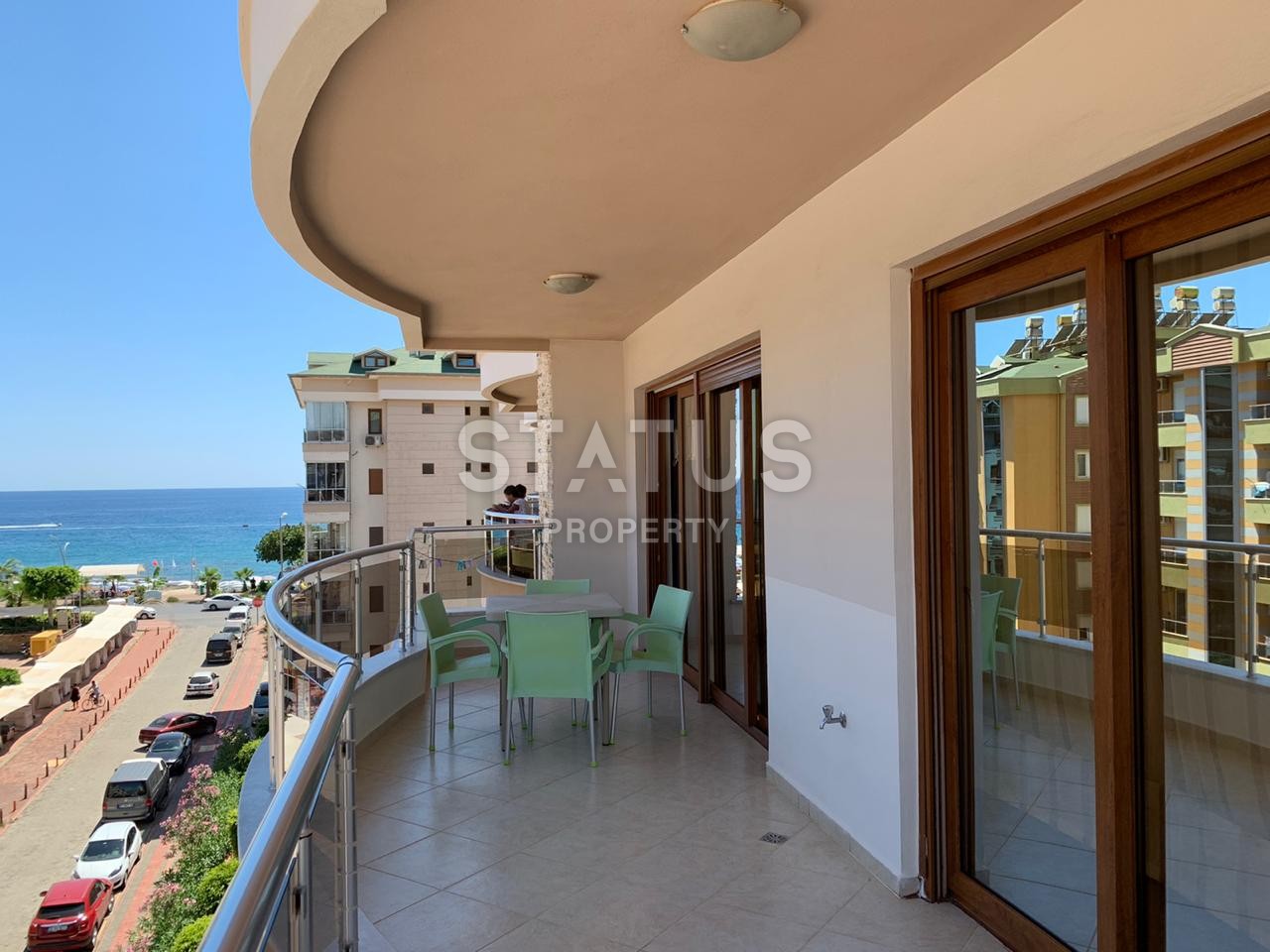 Two apartments 1+1 with sea views in a complex on the first line in Oba, 60 m2 фото 5