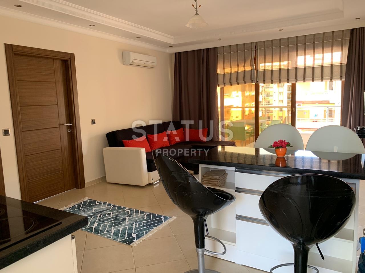 Two apartments 1+1 with sea views in a complex on the first line in Oba, 60 m2 фото 16