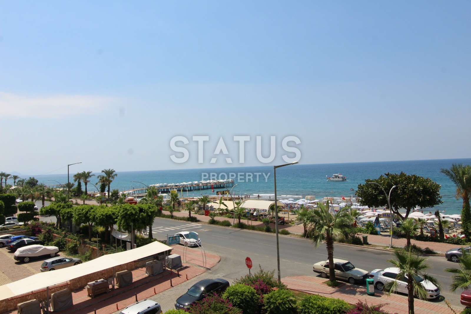 Two apartments 1+1 with sea views in a complex on the first line in Oba, 60 m2 фото 30